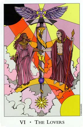 Os Namorados, VI. The Lovers  in Tarot of The Sephiroth