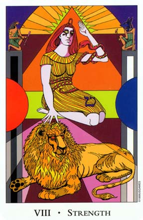 A Fora, VIII. The Force in Tarot of The Sephiroth