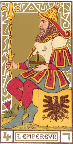 4. O Imperador - L'Impereur no Tarot de Oswald Wirth