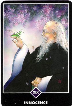 19. Inocncia (O Sol) no Osho Zen Tarot de Ma Deva Padma