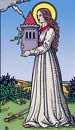 18. Santa B�rbara (Torre) no Tarot dos Santos de Robert Place