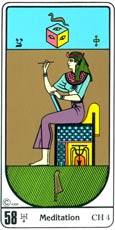 A Reflexão (Meditação no Tarô Egípcio Kier