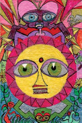 19. O Sol  no Tarot de Eric K. Lerner