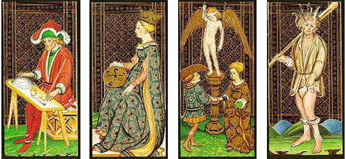 Quem são os reis e rainhas no baralho de cartas?