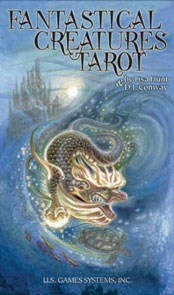 Caixa do jogo Fantastical Creatures Tarot