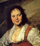Die Zigeunerin (A Cigana) tela do pintor holands Frans Hals (1626)