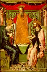 Coroao de Jesus e Maria, por Bonifacio Bembo.