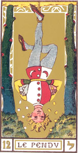 O Pendurado no Tarot de Oswald Wirth