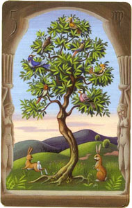 A Árvore no Mystical Lenormand