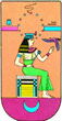 A Imperatriz no Tarot Egipcio da Kier