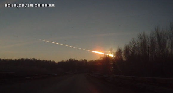 Meteoro na Rússia em 2013