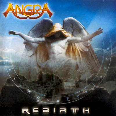 Capa do album Rebirth do conjunto Angra
