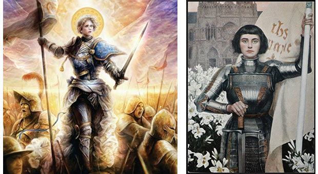 Santa Joana D'Arc - uma guerreira